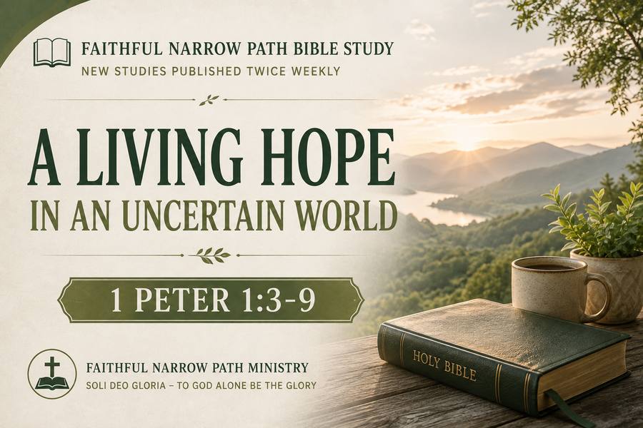 A Living Hope in an Uncertain World | 1 Peter&nbsp;1:3–9