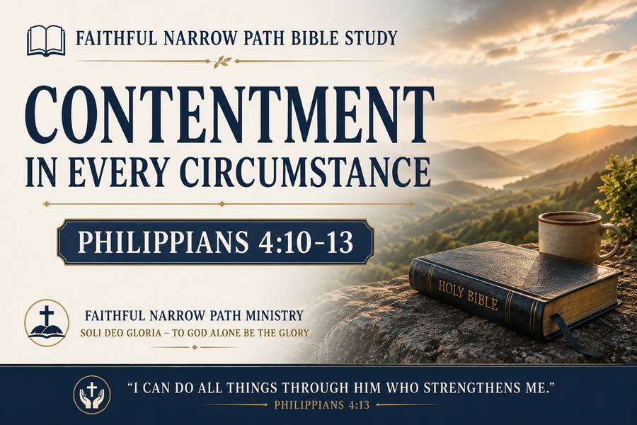 Contentment in Every Circumstance | Philippians&nbsp;4:10–13