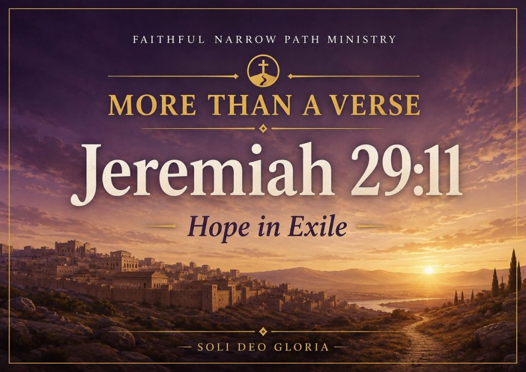 More Than a Verse | Jeremiah&nbsp;29:11