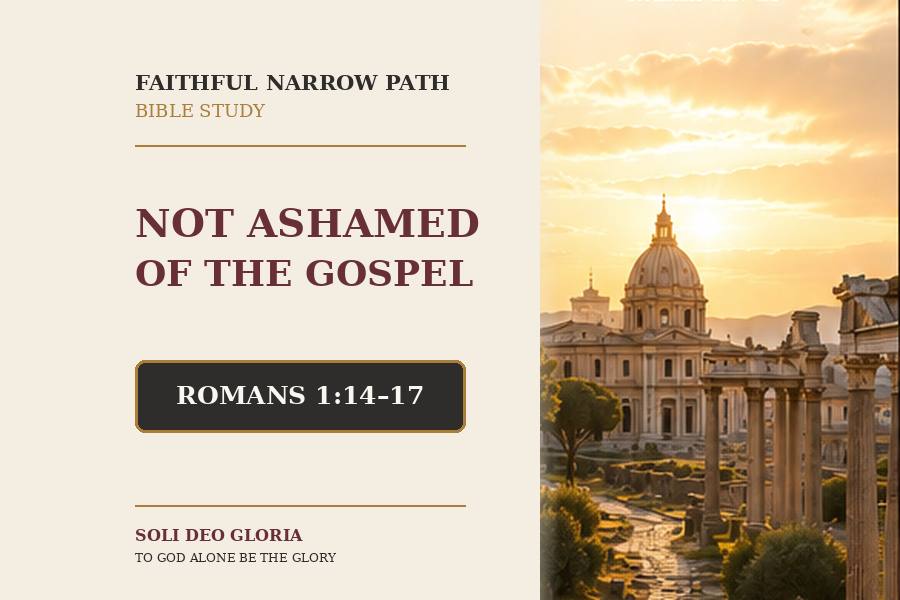 Not Ashamed of the Gospel | Romans&nbsp;1:14–17