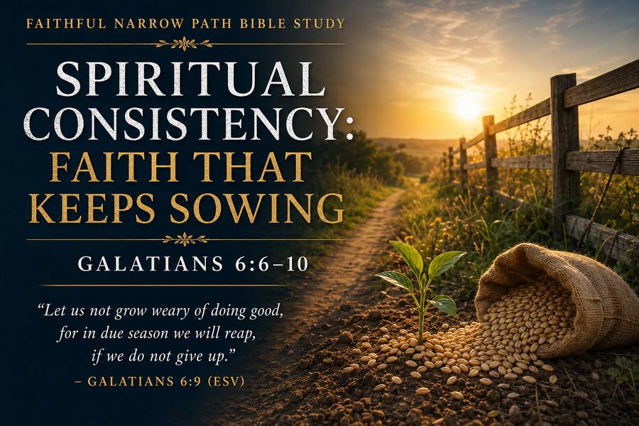 Spiritual Consistency: Faith That Keeps&nbsp;Sowing