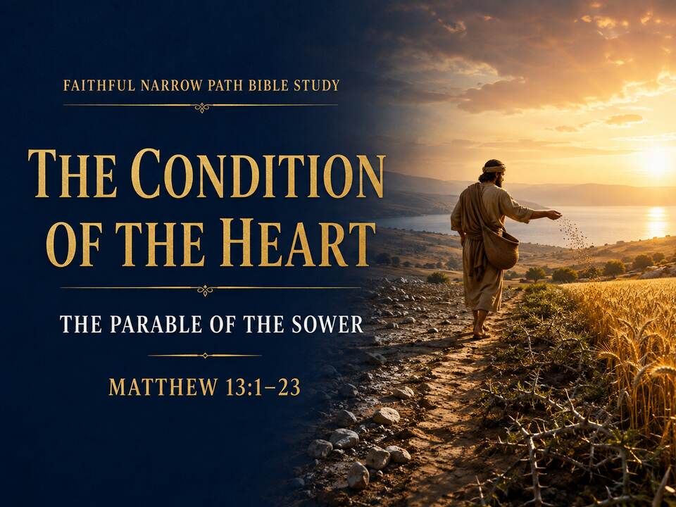 The Condition of the Heart and the Response to God’s&nbsp;Word
