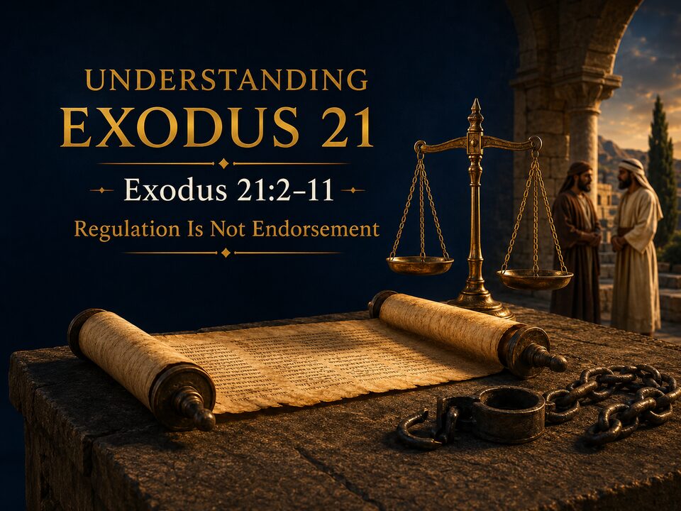 Why Carefully Study Difficult Passages? | Exodus&nbsp;21:2–11