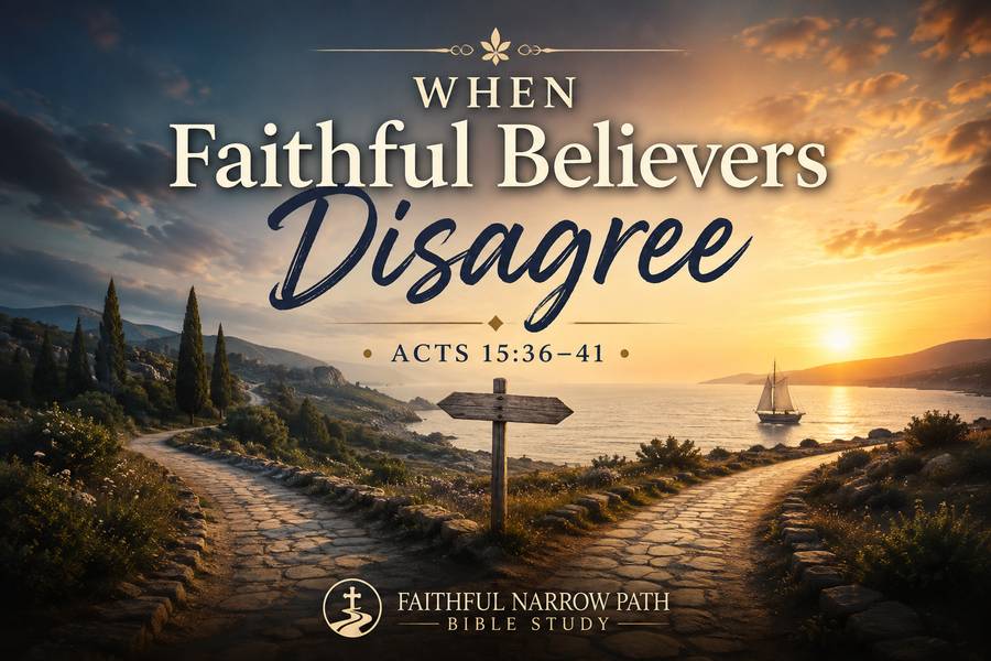 When Faithful Believers Disagree | Acts&nbsp;15:36–41